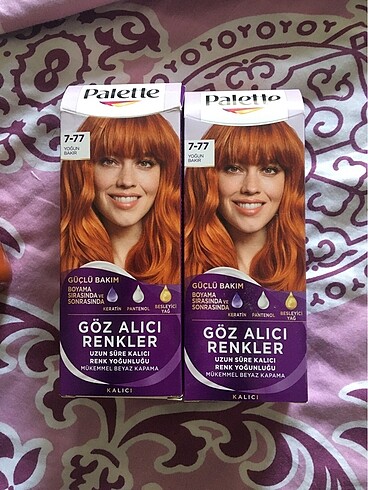 palette bakır saç boyası