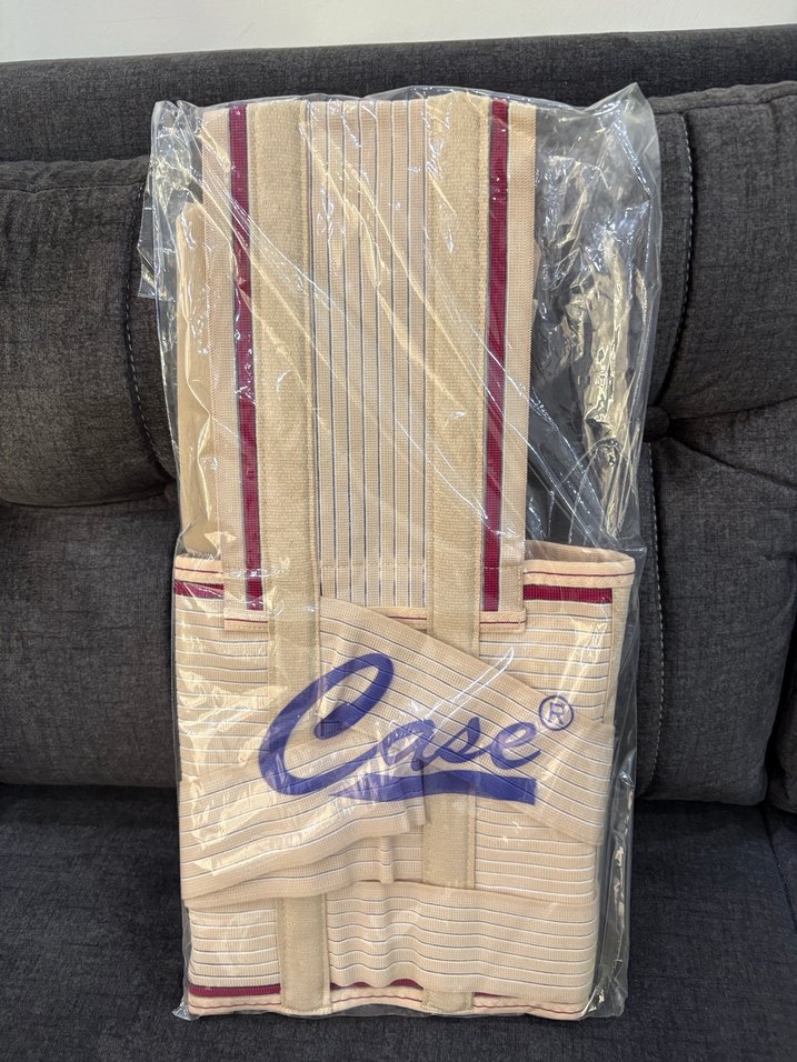 Bej Torakal Lomber Korse - Orta Boy - Görsel 4