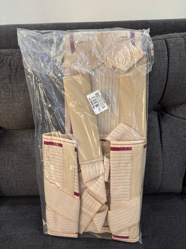 Bej Torakal Lomber Korse - Orta Boy - Görsel 5