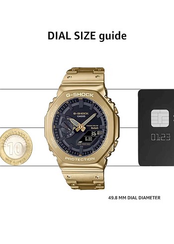 G-SHOCK Erkek Kol Saati GM-B2100GD-9ADR - Görsel 3