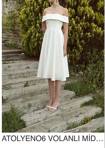 Atölye No6 Volanlı Elbise - Görsel 3