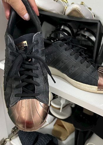 Adidas metal toe superstar - Görsel 2