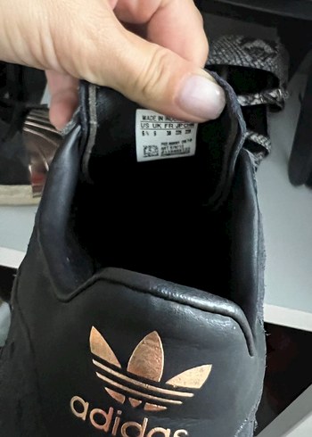 Adidas metal toe superstar - Görsel 5