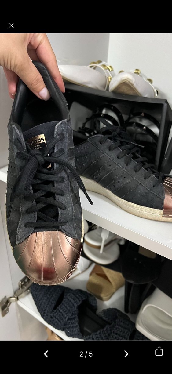 Adidas metal toe superstar - Görsel 2