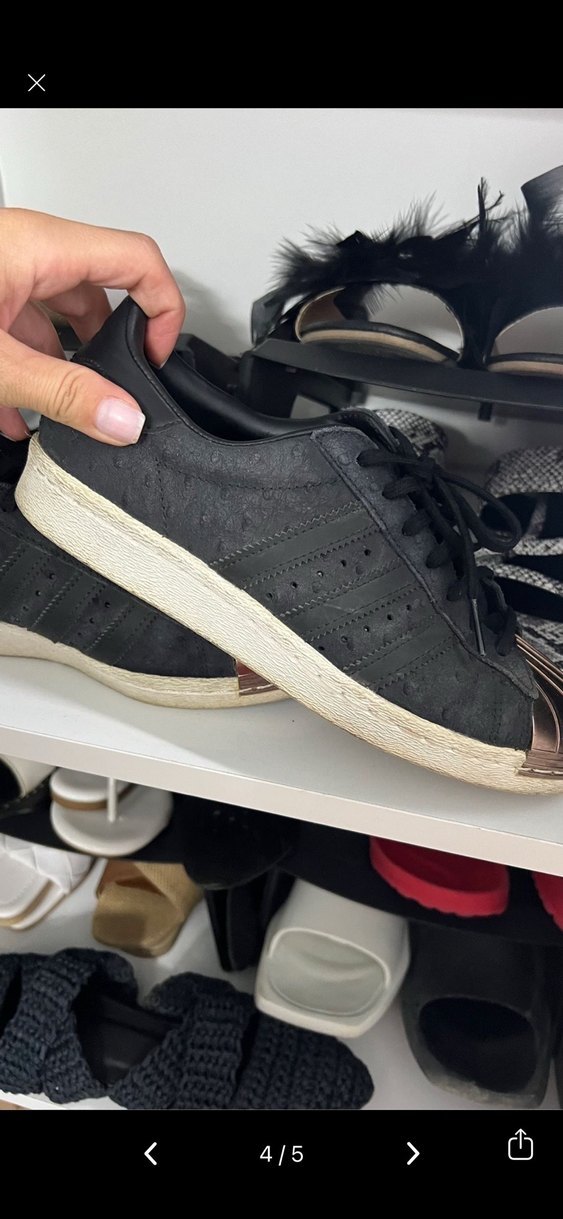 Adidas metal toe superstar - Görsel 4