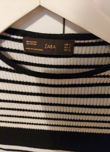 Zara Zara. Zebra desenli triko kazak.