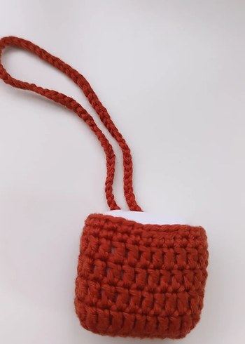 Renkli El Örgüsü Airpods kılıfları - Görsel 5