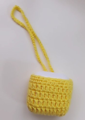 Renkli El Örgüsü Airpods kılıfları - Görsel 7