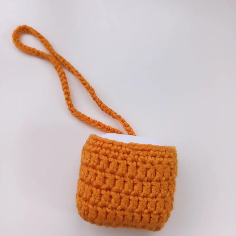 Renkli El Örgüsü Airpods kılıfları - Görsel 4