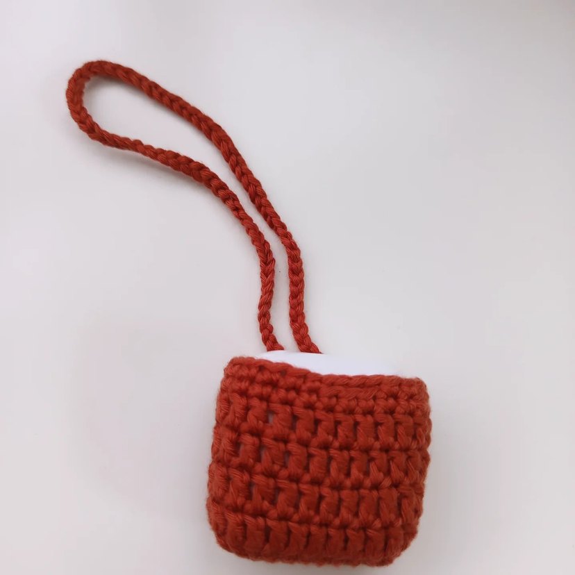 Renkli El Örgüsü Airpods kılıfları - Görsel 5