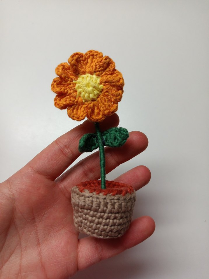 El Yapımı Bohem Çiçek magnetleri. - Görsel 5