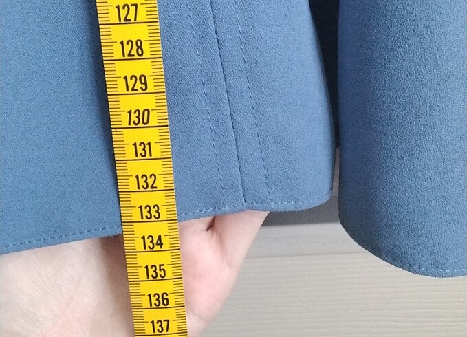 38 Beden mavi Renk Kadın Abiye