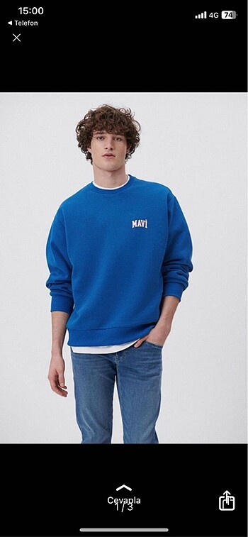 Mavi sweat