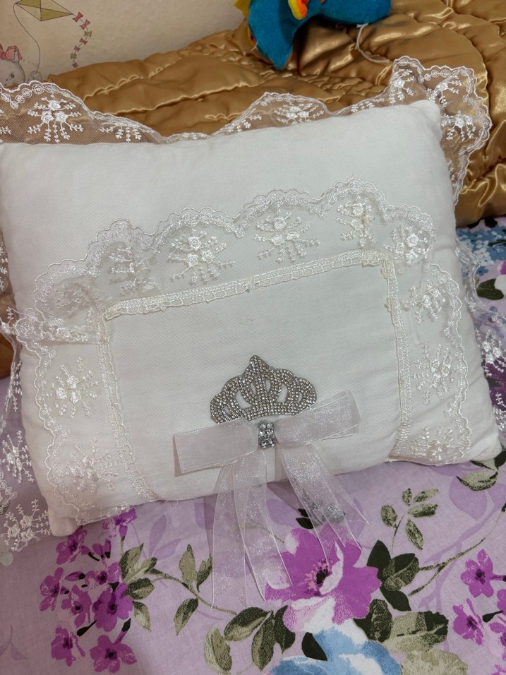 Bebek takı yastığı - Görsel 2