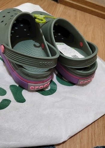 37 Beden haki Renk crocs terlik