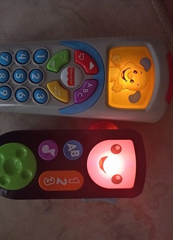 Fisher price oyuncak kumanda telefon