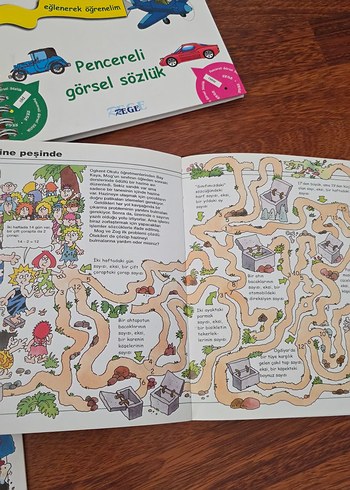 Beden Renk İngilizce İlk Kelimeler ve Matematik Kitapları