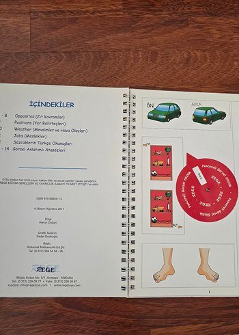  İngilizce İlk Kelimeler ve Matematik Kitapları