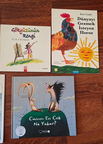  Beden Çocuklar İçin Resimli Kitap Seti