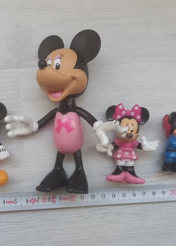  Beden Mickey ve Minnie Mouse Figürleri