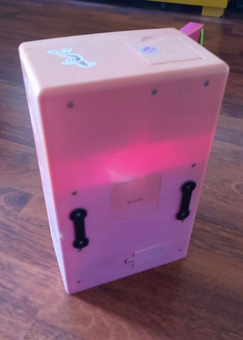 Renkli Pembe Çocuk Oyuncak buzdolabı - Görsel 4