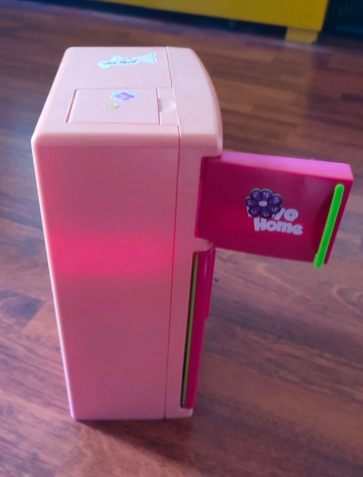 Renkli Pembe Çocuk Oyuncak buzdolabı - Görsel 5