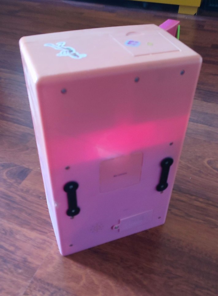 Renkli Pembe Çocuk Oyuncak buzdolabı - Görsel 4