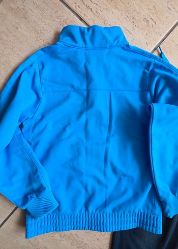 Nike Erkek Çocuk Mavi Siyah Eşofman Takımı - Görsel 7