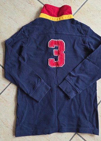 Erkek Çocuk Lacivert Uzun Kollu Polo - Görsel 6