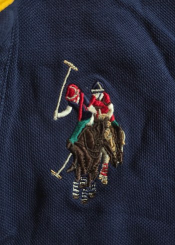 Erkek Çocuk Lacivert Uzun Kollu Polo - Görsel 2