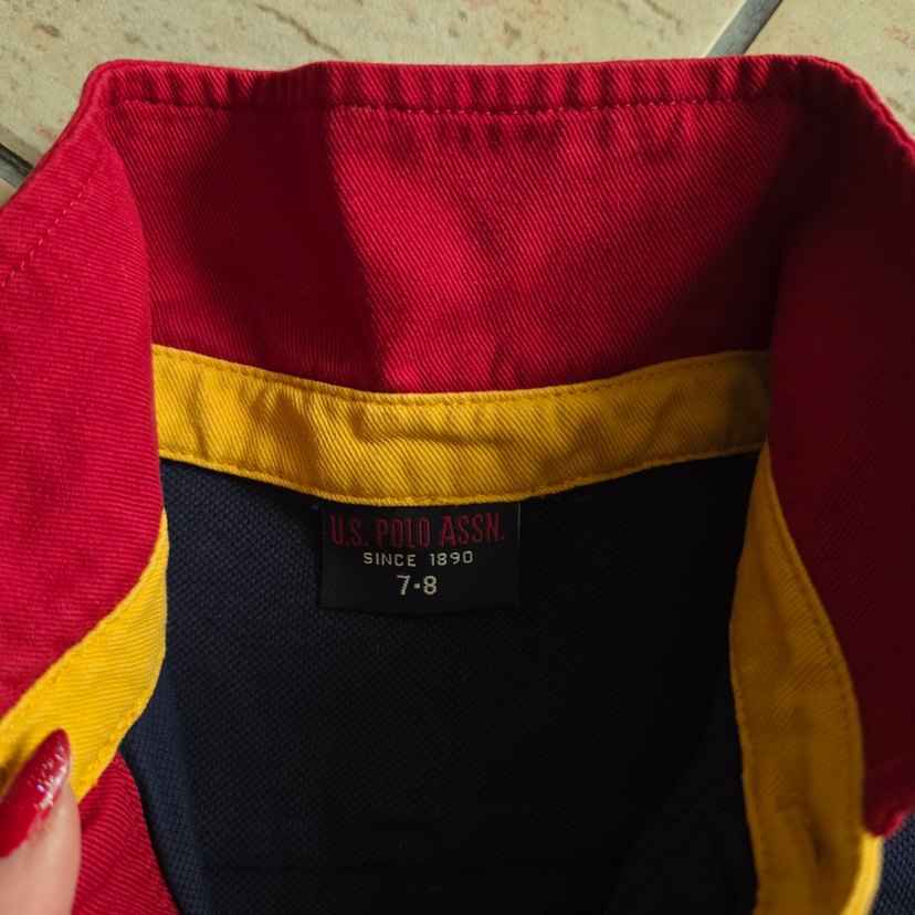 Erkek Çocuk Lacivert Uzun Kollu Polo - Görsel 3