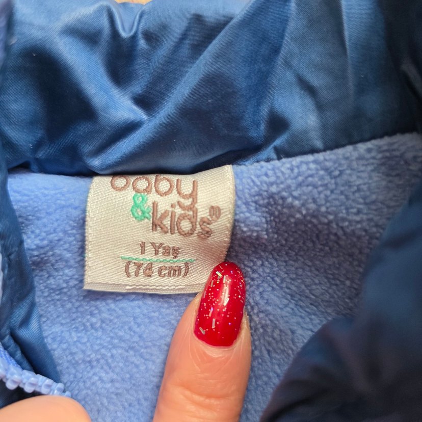 Erkek Çocuk Parlak Mavi Fermuarlı Yelek - Görsel 2