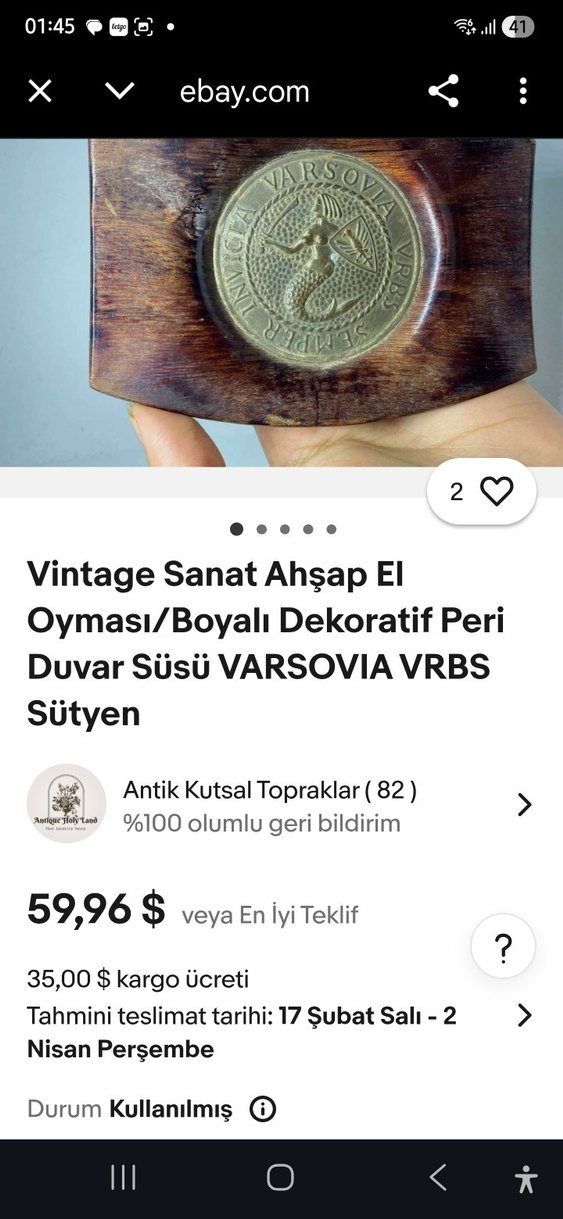 Armalı duvar süsü - Görsel 3