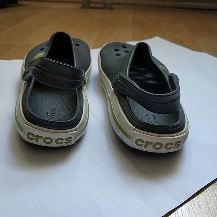 27 Beden gri Renk Crocs C10 terlik