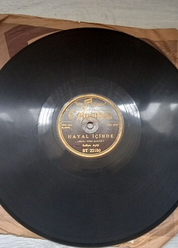 Safiye Ayla Gönül Şarkıları /Hayal İçinde Taş Plak
 - Görsel 3