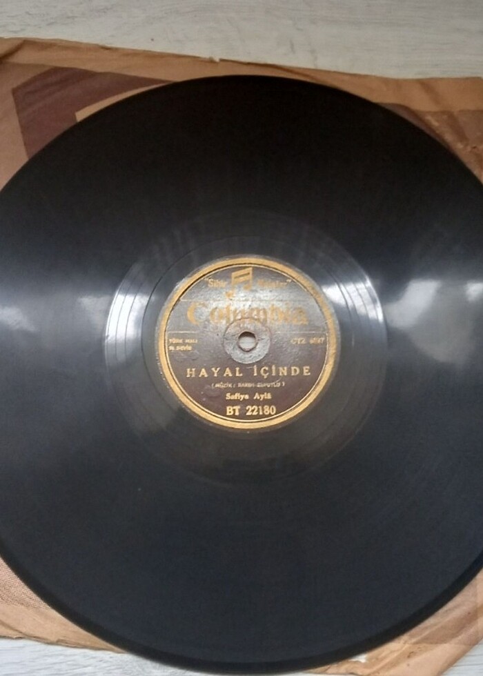 Safiye Ayla Gönül Şarkıları /Hayal İçinde Taş Plak
 - Görsel 3