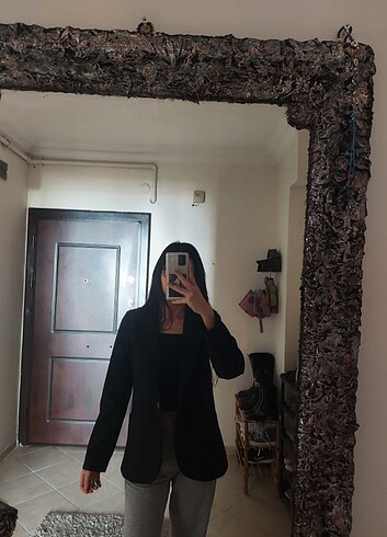 s Beden Siyah Blazer
