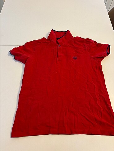 xl Beden bordo Renk Kırmızı Polo tişört