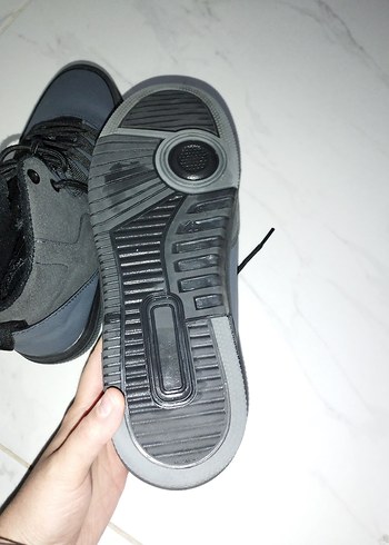 Gri Bağcıklı Erkek Spor Bot - Görsel 3