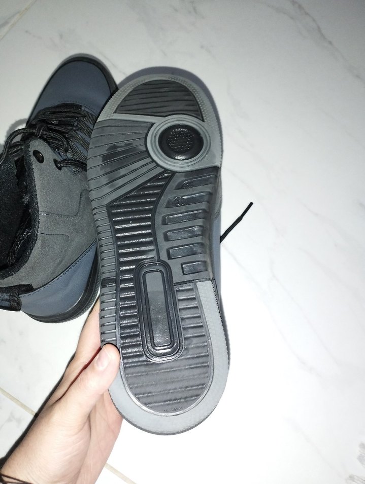 Gri Bağcıklı Erkek Spor Bot - Görsel 3