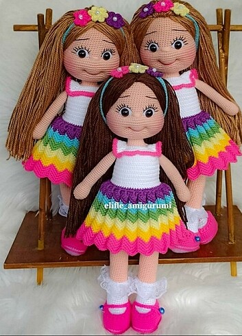 Karnaval bebek amigurumi
