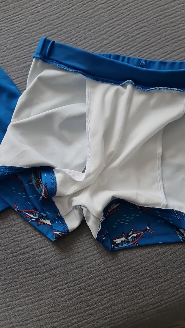 Mavi Erkek Çocuk Kısa Kollu Mayo Takımı 10 11 yaş - Görsel 3