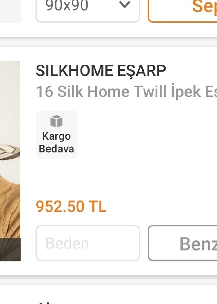 Silkhome ipek eşarp - Görsel 4