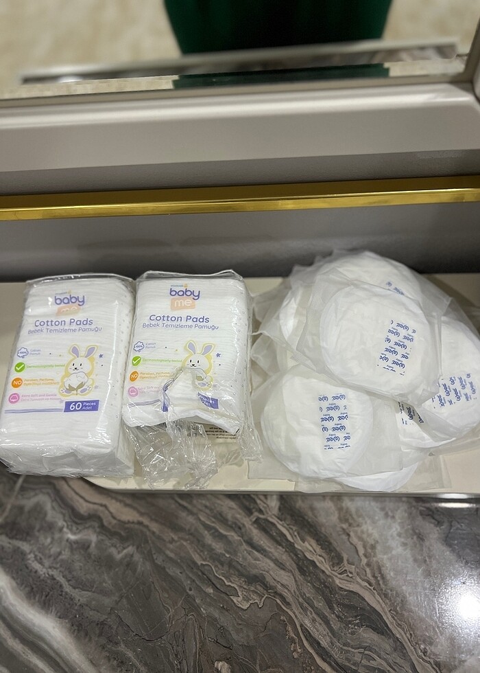 Wee baby Bebek pamuğu ve göğüs pedi - Görsel 2