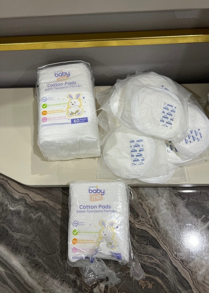 Wee baby Bebek pamuğu ve göğüs pedi - Görsel 3