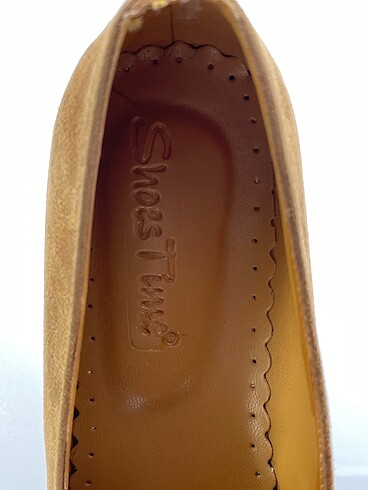 36 Beden camel Renk Shoes Time Babet %70 İndirimli.