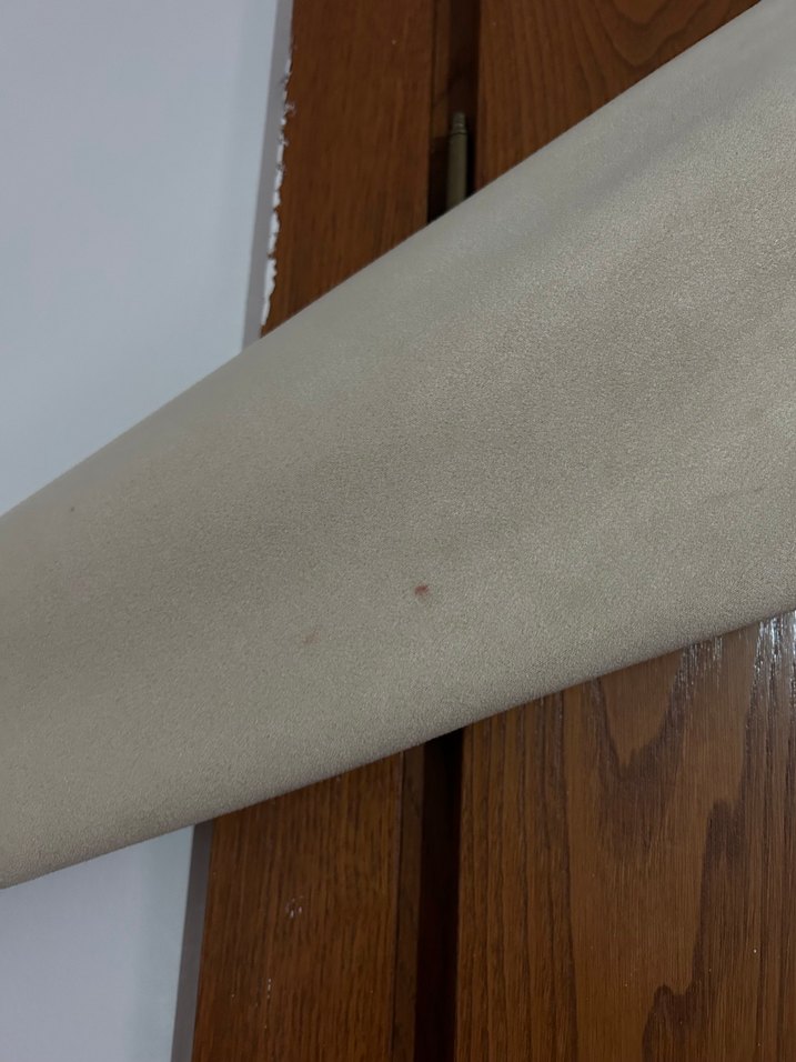 Kadın Bej Süet Düğmeli Midi Ceket - Görsel 2