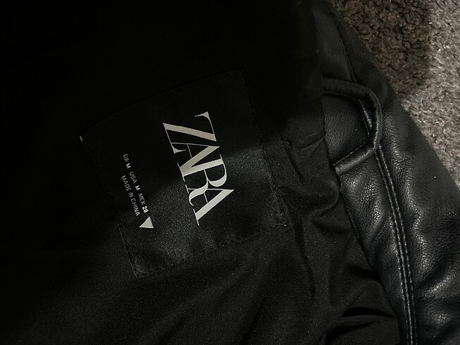 Zara ZARA yeni sezon deri ceket