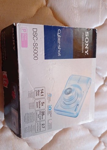 Beden Pastel Pembe Sony Cybershot Dijital Kamera