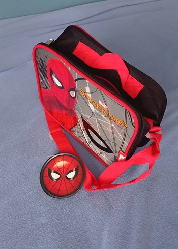 Kırmızı Spiderman Çocuk Okul Çantası